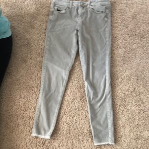 Gray jeans